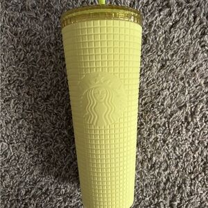 Starbucks Lemon Textured Tumbler